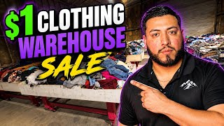 Update On My $1 Warehouse Clothing Sales!!