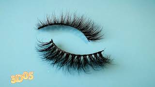3D04 Onlycanas Wholesale High Quality Private Labels Custom Full 3D Mink Eyelashes Vendor