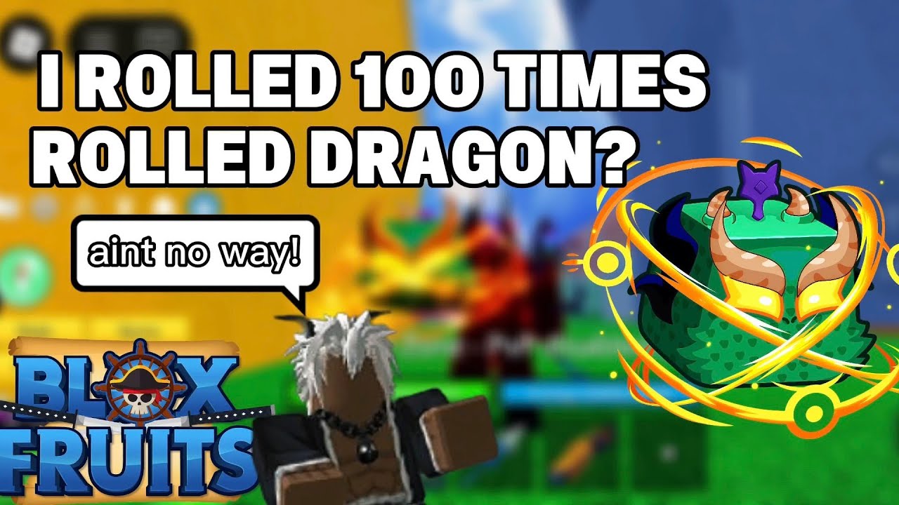 I rolled 100 times in Blox Fruits, and this is what happened. - YouTube