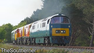 Swanage Railway - 'Diesel Gala' locomotive convoy 08/05/2024