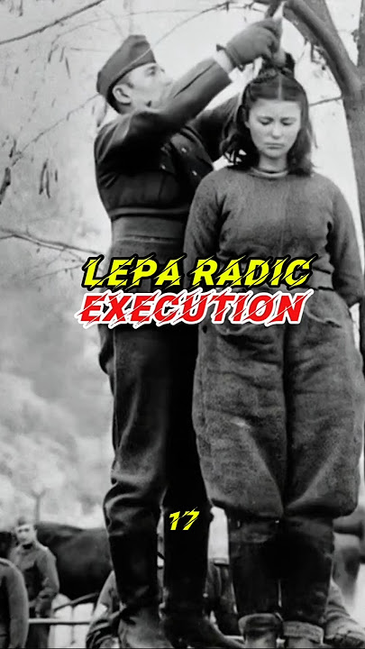 17 Year's Lepa Radic Execution After World War 2 #history #ww2 #worldwar2