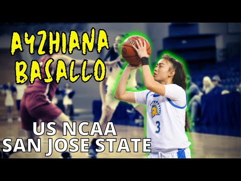 FIL-AM AYZHIANA BASALLO US NCAA HIGHLIGHTS | SAN JOSE STATE
