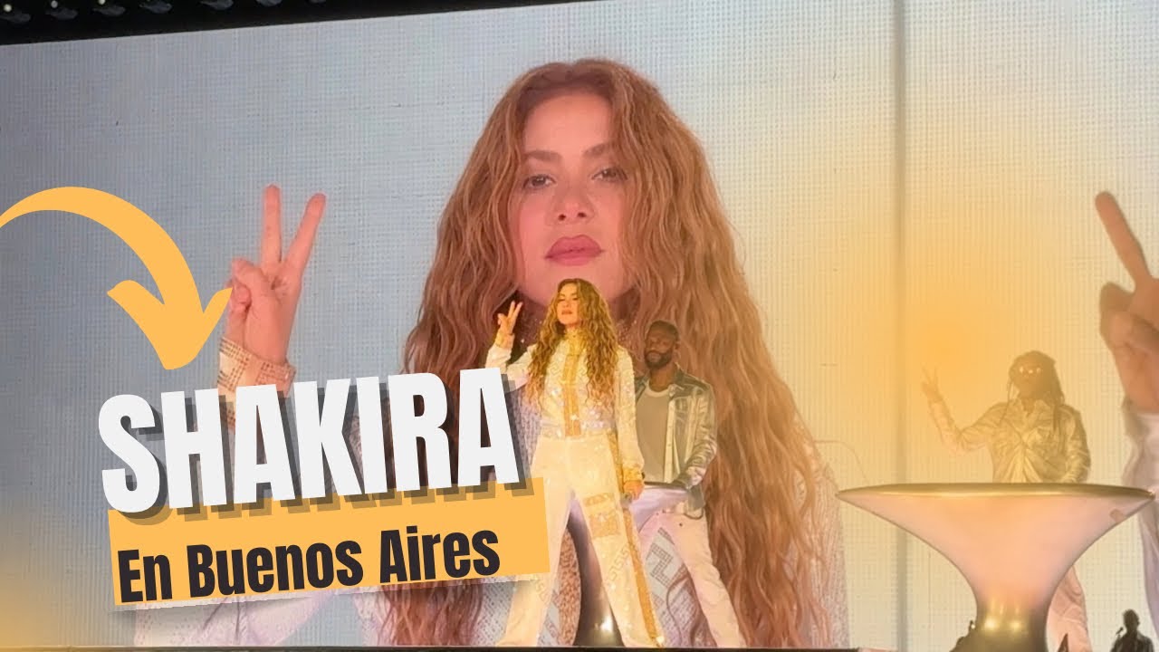 🐺 SHAKIRA EN BUENOS AIRES 🇦🇷 | EN VIVO Las Mujeres Ya No Lloran World Tour 2025 
