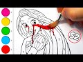 HORROR Artist vs $2 DISNEY "Paint By Numbers" Colouring Book