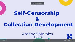 Self-Censorship & Collection Development