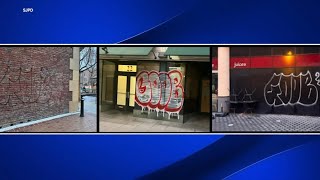 2 downtown SJ graffiti suspects arrested facing felony vandalism charges, police say