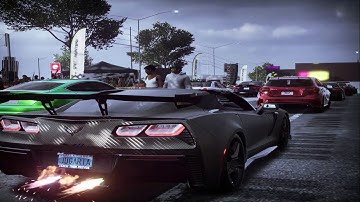 Need for Speed Heat - Chevrolet Corvette ZR1 2019 - Customize | Racing      (PC HD) [1080p60FPS]