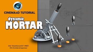 Cinema 4D Tutorial - Dynamic Mortar Simulation