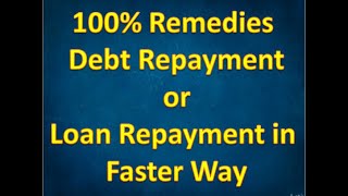 100 % Remedies For Debt Repayment or Loan Repayment in Faster Way#shortvideo