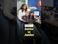 Senior vs Junior | Difference Between Junior And Senior Work | #Corportate | #Short | #Simplilearn