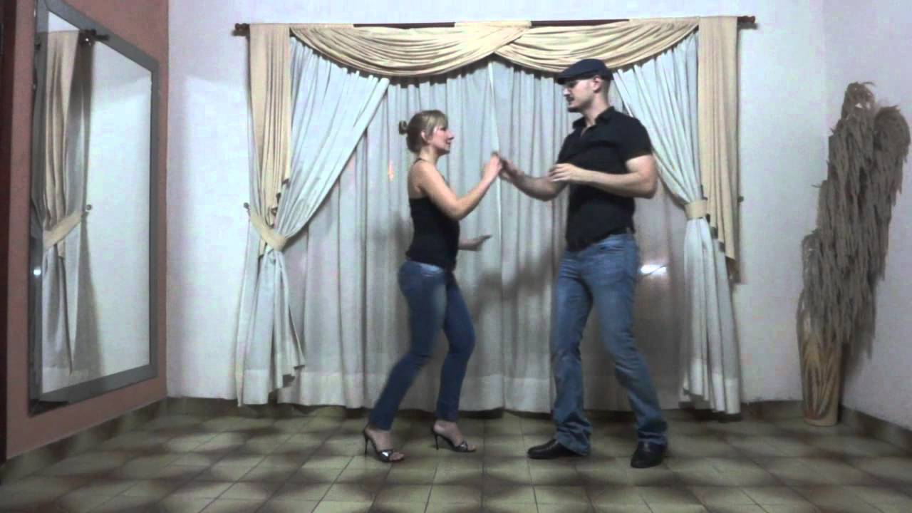 Aprende a bailar Salsa - Episodio 3.2 - Combinacion de Vueltas a Manos Cruzadas (Parte 1)