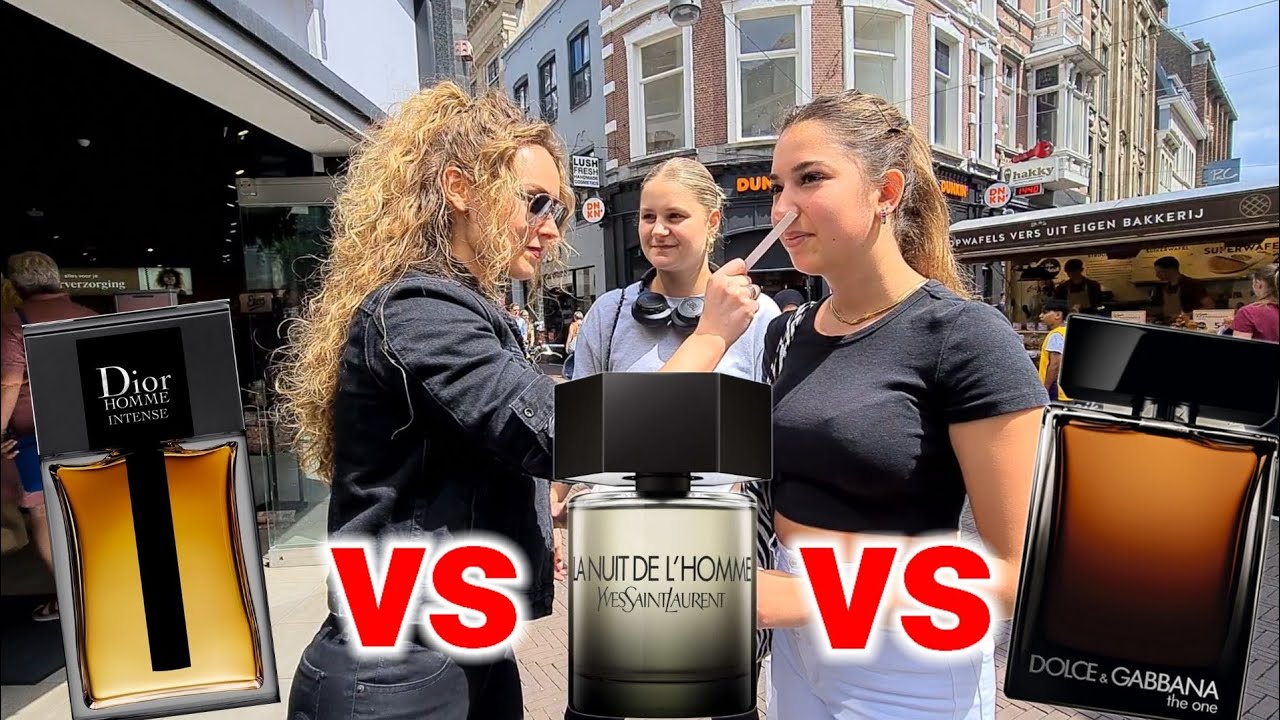 Women React to Dior Homme Intense, D&G The One and YSL La Nuit De