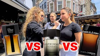 Women React to Dior Homme Intense, D&G The One and YSL La Nuit De L'Homme 💥 Fragrance Battle