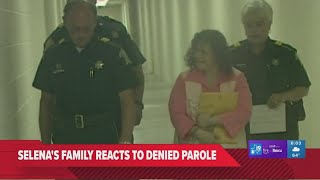 Board denies parole for Selena's killer; Quintanilla family, Selena's widower react to decision