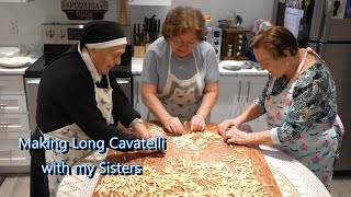 Italian Grandma Makes Long Cavatelli with Her Sisters by Buon-A-Petitti 315,929 views 1 year ago 25 minutes