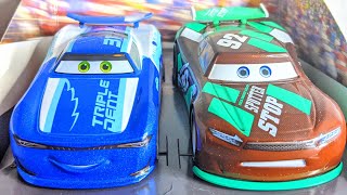 Disney Pixar Cars Disney Store Cam Spinner And Sheldon Shifter Next Gen Piston Cup Racers
