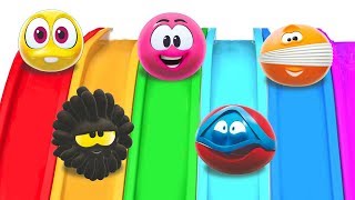 GIANT SLIDE | Play with Wonderballs by Cartoon Candy