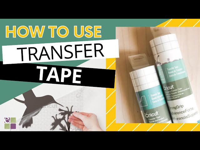 How to Use Transfer Tape with Vinyl // Transfer Tape 101 for Beginners 