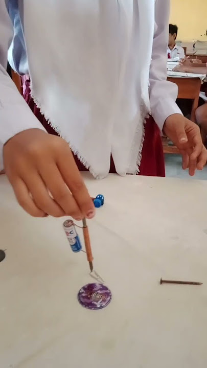 Membuat magnet dengan cara elektromagnetik