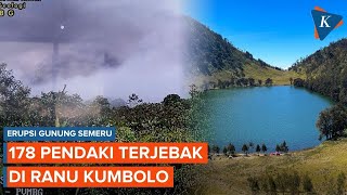 Mount Semeru Erupts, Trapping 178 Climbers at Ranu Kumbolo