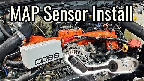 SUBARU WRX/STI COBB 4 BAR MAP Sensor Install