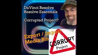 How to Fix a Corrupt DaVinci Resolve Project & Recover Your Media Bins!