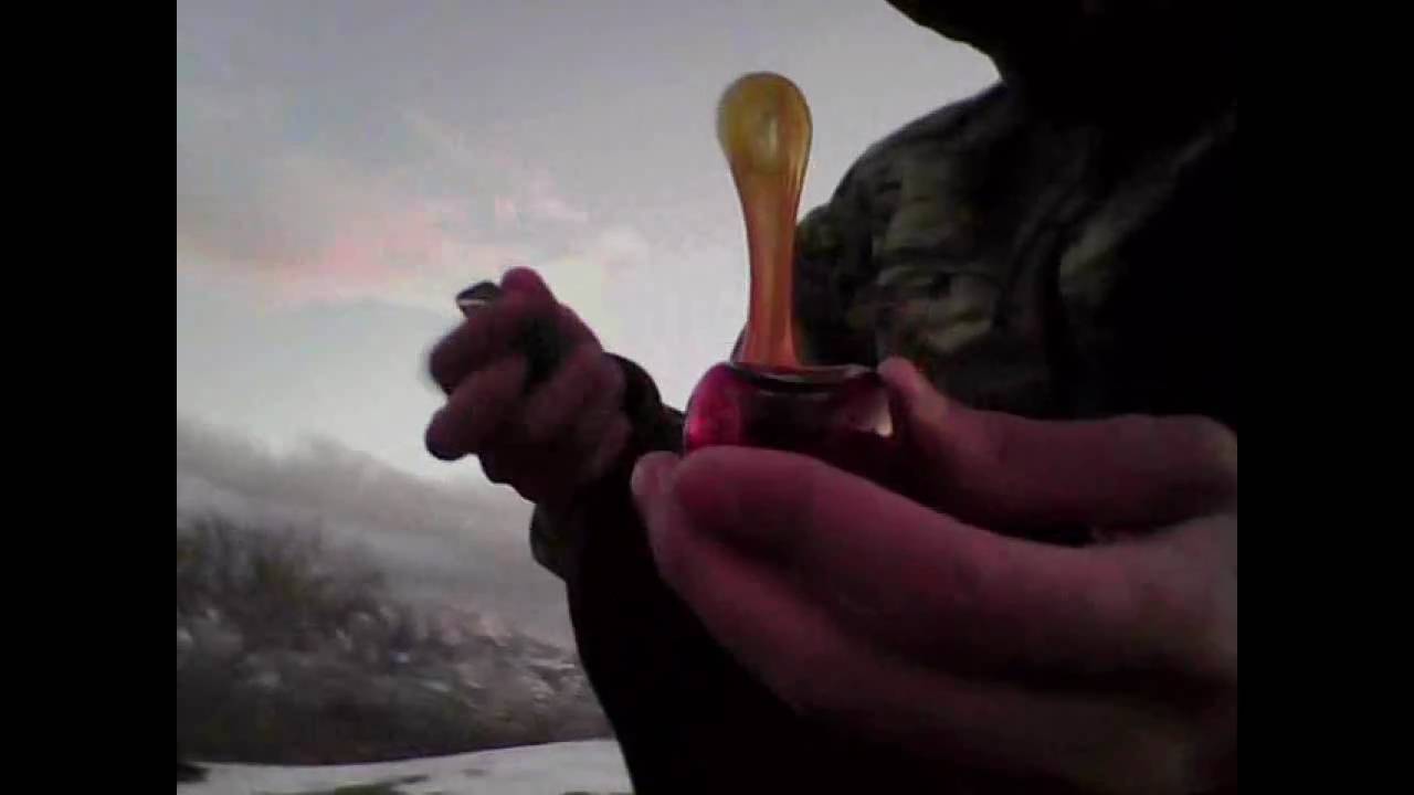 Smoking Out Of Pipe After Snow Storm