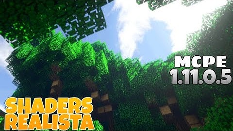 SAIU NOVA SHADERS PARA O MINECRAFT PE 1.11.0.5