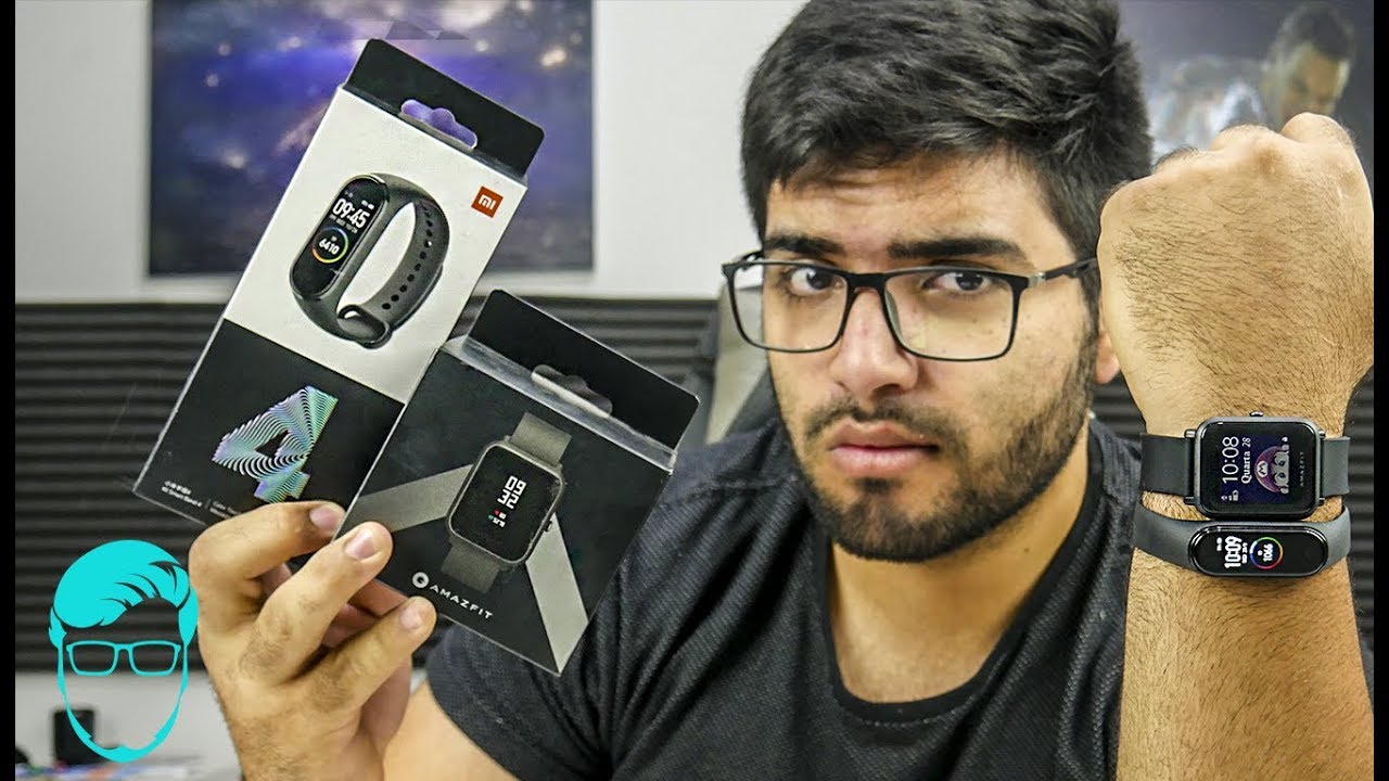 amazfit bip ou mi band 4
