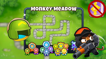 Monkey Meadow [Military Only] Guide | No Monkey Knowledge | BTD 6 (2023 Updated) 4K