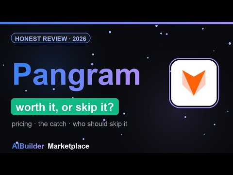 Pangram review video