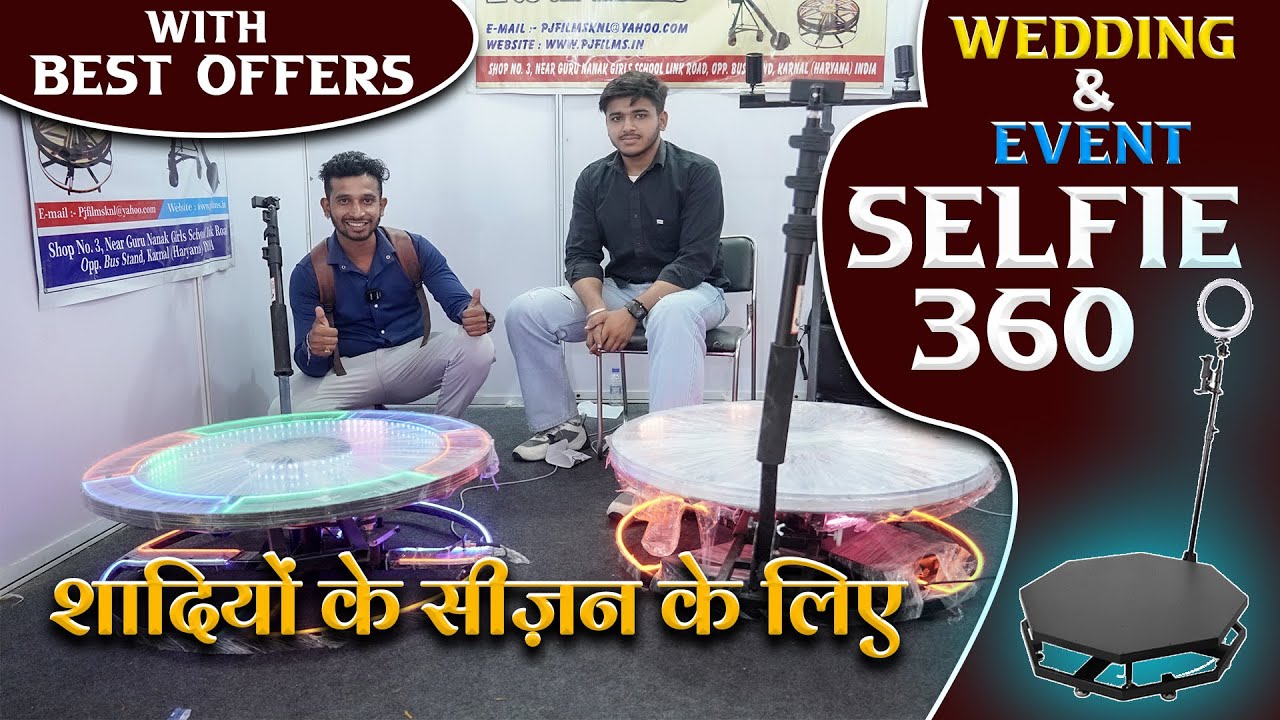 360 Selfie For Wedding & Events | selfie 360 For wedding & Events - YouTube