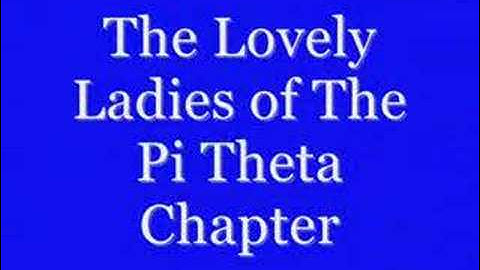 Pi Theta Tribute To Zeta Phi Beta Sorority Inc.
