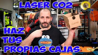 Laser Co2 40w - Haz Tus propias cajas con corte láser