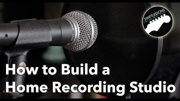 How to Build a Home Recording Studio - Equipment List