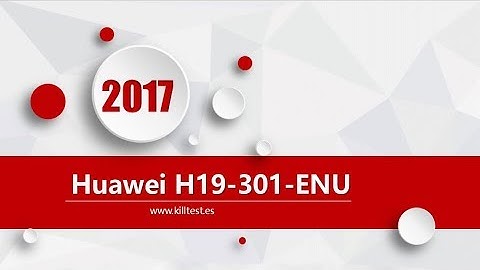 Huawei HCS-Pre-sales-IP-Network(Datacom) H19-301-ENU certification question dump