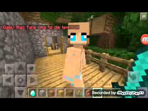 Minecraft PE Mod da Namorada!  FunnyDog.TV