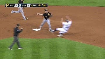 PIT@DET: Mercer starts a double paly to end frame