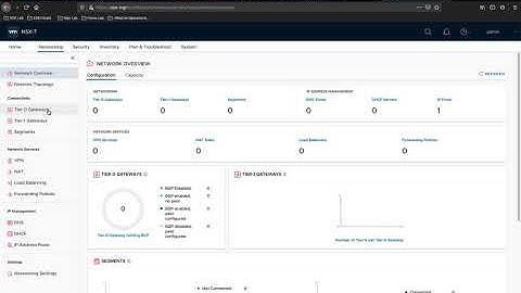NSX-T 3.0 - Install and Configure