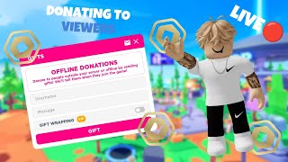 🔴PLS DONATE LIVE! 💸💰| RAISING AND DONATING TO VIEWERS🎁