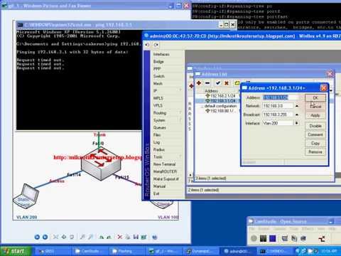 How To Configure DHCP Server and Static Ip Address over VLAN Interface useing Mikrotik Routers