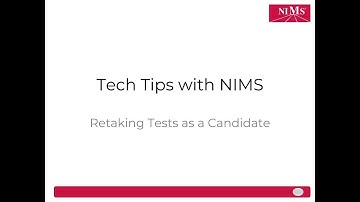 Retaking a Test