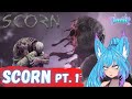 [Scorn Playthrough Part 1] Funny Fleshy Aliens Consuming Inventory with Body UFO Pockets