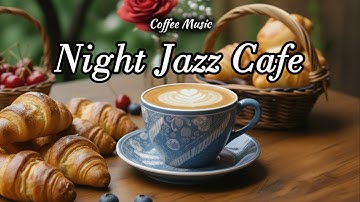 Late Night Jazz Café 🎶 October Bossa Nova Instrumental for Work, Relax & Chill