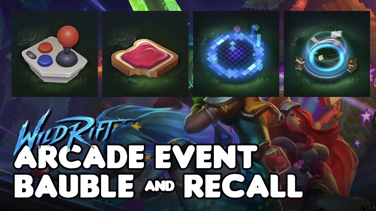 Wild Rift Arcade & Battle Academia Leak Bauble & Recall YouTube