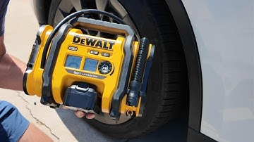 DEWALT 20V MAX Tire Inflator Demo and Review