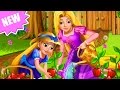 Disney Tangled Game - Princess Rapunzel Mommy Gardening ! Disney Cartoons for Kids