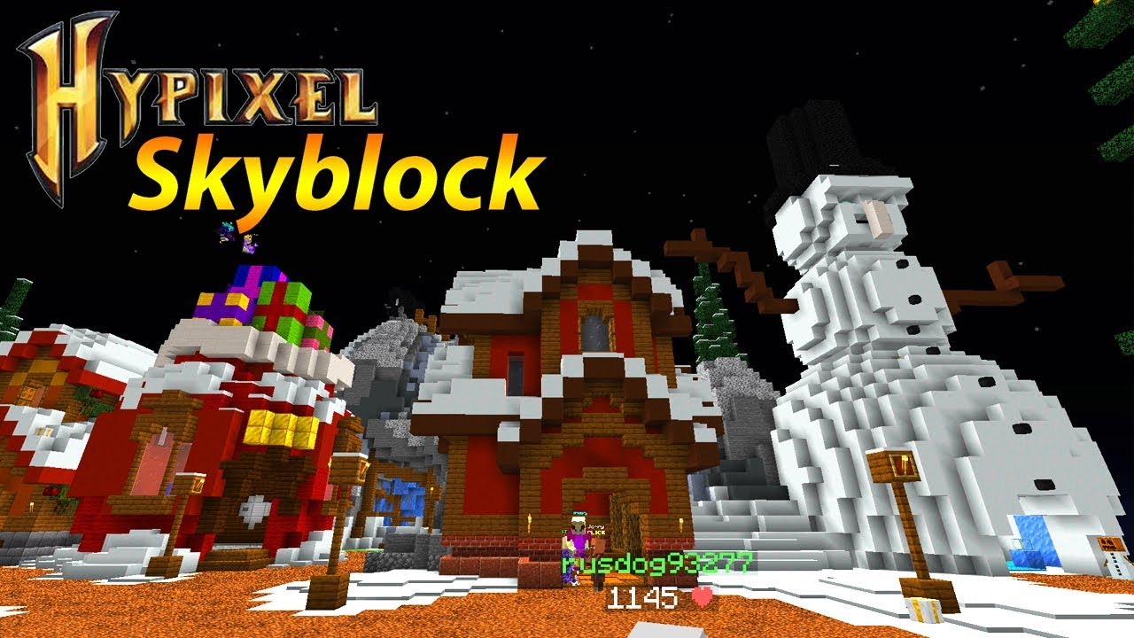 Das Skyblock Winter Event / Update ist da! - Minecraft Hypixel Skyblock ...