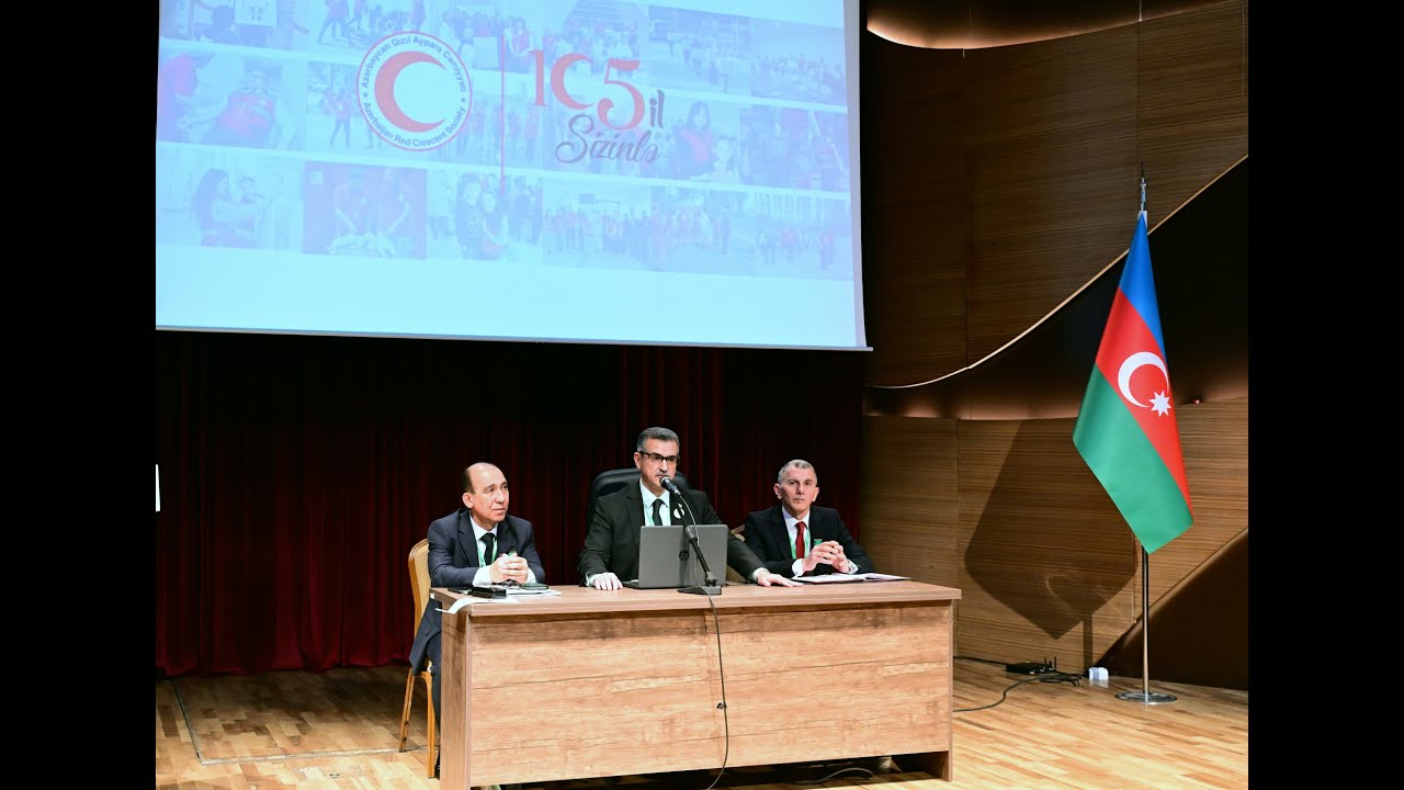 Azərbaycan Qızıl Aypara Cəmiyyətinin XXVII Baş Məclisi-105 illik Yubileyi