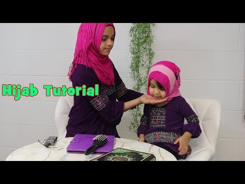 Hijab: A cute hijab tutorial on Fatima by Maryam Masud